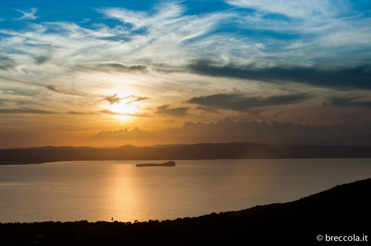 Il lago di Bolsena