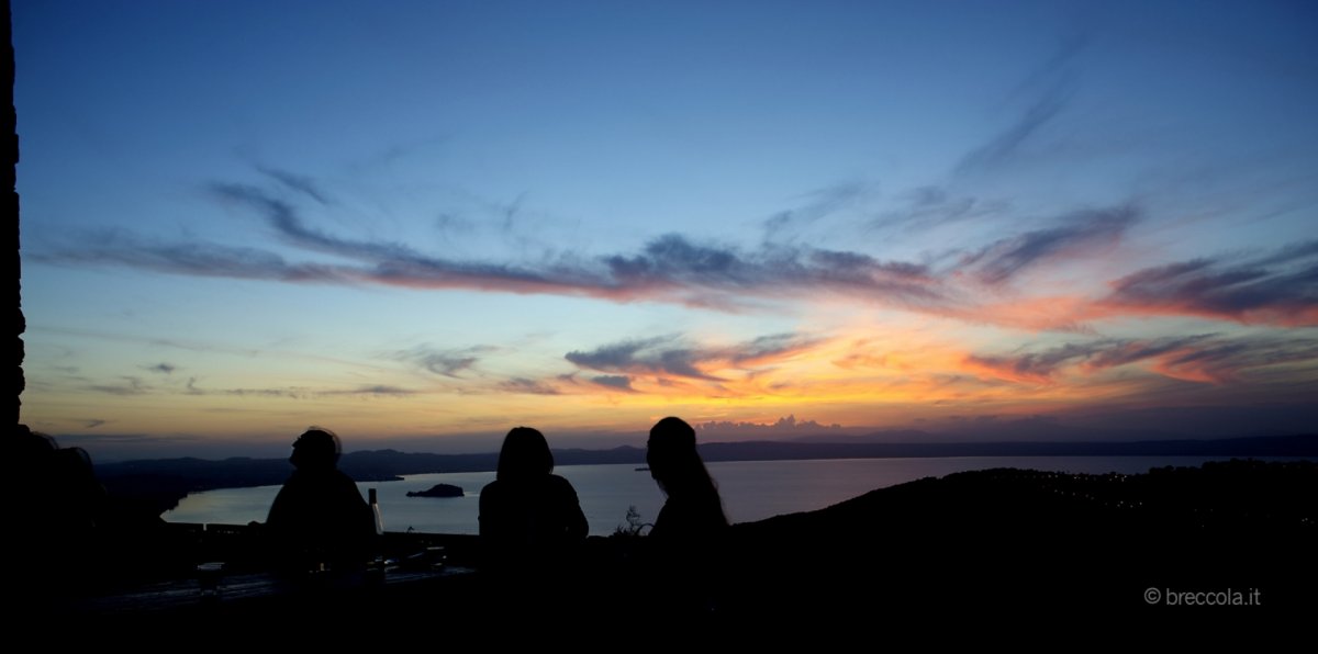 Tramonto dalla Rocca dei Papi